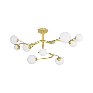 Brilagi Brilagi - LED Přisazený lustr MISTEL 9xG9/3W/230V zlatá/bílá
