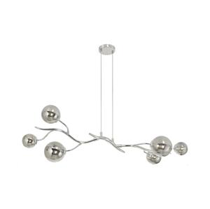 Brilagi Brilagi - LED Lustr na lanku MISTEL 6xG9/3W/230V lesklý chrom/kouřová