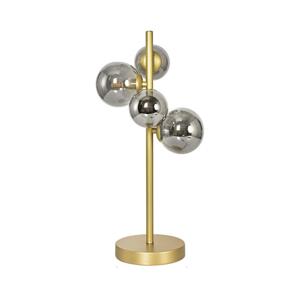 Brilagi Brilagi - LED Stolní lampa MILLA 4xG9/3W/230V zlatá/kouřová