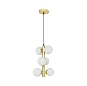 Brilagi Brilagi - LED Lustr na lanku MILLA 6xG9/3W/230V zlatá/bílá
