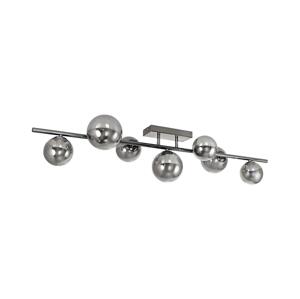 Brilagi Brilagi - LED Přisazený lustr MILLA 7xG9/3W/230V lesklý chrom/kouřová