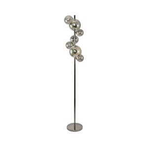 Brilagi Brilagi - LED Stojací lampa MILLA 7xG9/3W/230V lesklý chrom/kouřová