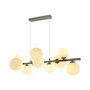 Brilagi Brilagi - LED Lustr na lanku MILLA 10xG9/3W/230V lesklý chrom/bílá