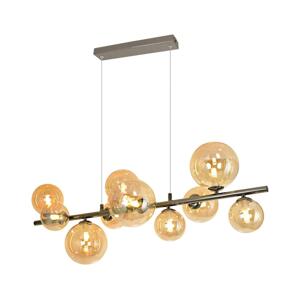 Brilagi Brilagi - LED Lustr na lanku MILLA 10xG9/3W/230V lesklý chrom/zlatá