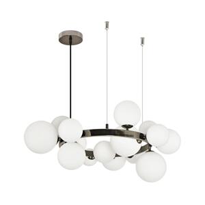 Brilagi Brilagi - LED Lustr na lanku MILLA 15xG9/3W/230V lesklý chrom/bílá