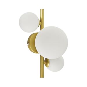 Brilagi Brilagi - LED Nástěnné svítidlo MILLA 3xG9/3W/230V zlatá/bílá