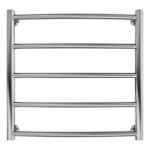 Mario-Radiators Koupelnový žebříkový radiátor CLASSIC 102W/230V 50x53 cm nerez/lesklý chrom