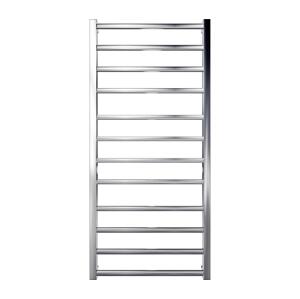 Mario-Radiators Koupelnový žebříkový radiátor TOKIO 260W/230V 120x53 cm nerez/lesklý chrom