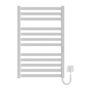 Mario-Radiators Koupelnový žebříkový radiátor HF OXFORD 170W/230V 77x53 cm bílá