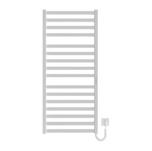 Mario-Radiators Koupelnový žebříkový radiátor HF OXFORD 255W/230V 117x53 cm bílá pravá