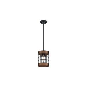 Westinghouse Westinghouse 61179 - Lustr na lanku LANGSTON 1xE27/60W/230V barnwood