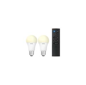 SADA 2x LED Stmívatelná žárovka A60 E27/9W/230V 2700K Wi-Fi + DO - WiZ 4897104950234