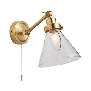 Endon Endon 93854 - Koupelnové nástěnné svítidlo FARADAY 1xG9/3W/230V IP44 zlatá