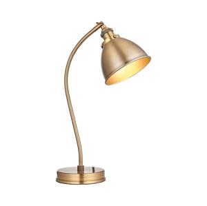 Endon Endon 98747 - Stolní lampa FRANKLIN 1xE14/7W/230V mosaz