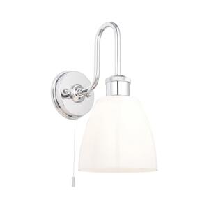 Endon 95506 -Koupelnové nástěnné svítidlo PIPER 1xE27/10W/230V IP44 lesklý chrom 95506