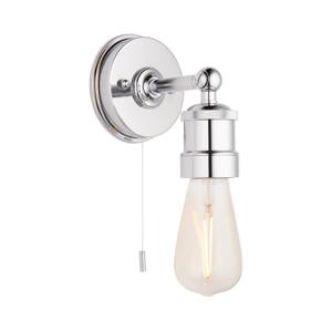 Endon 95505 -Koupelnové nástěnné svítidlo MILLER 1xE27/6W/230V IP44 lesklý chrom 95505