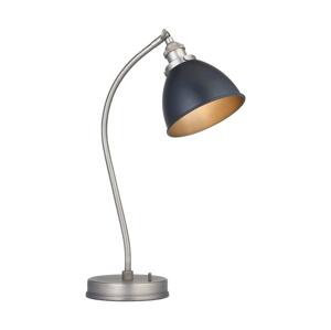 Endon Endon 98752 - Stolní lampa FRANKLIN 1xE14/7W/230V matný chrom/antracit