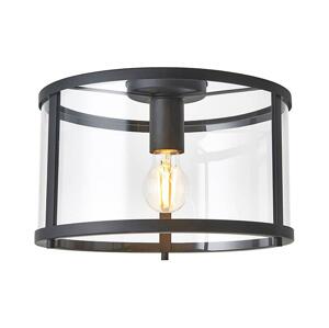 Endon 101540 - Stropní svítidlo HOPTON 1xE27/10W/230V černá 101540
