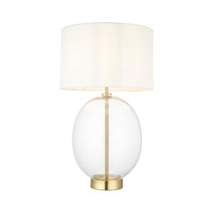 Endon 99292 - Stmívatelná stolní lampa KELDA 1xE27/10W/230V krémová/zlatá 99292