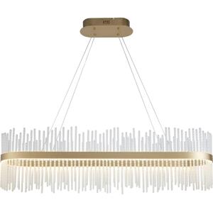 Endon Endon 104082 - LED Stmívatelný lustr na lanku ADRIEL LED/47W/230V 3000K zlatá