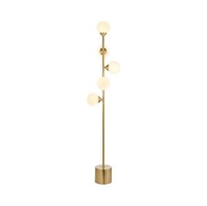 Endon 106756 - Stojací lampa OTIS 5xG9/3W/230V zlatá 106756