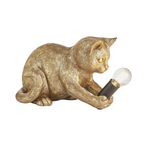 Endon Endon 107389 - Stolní lampa KITTEN 1xE14/7W/230V zlatá