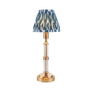 Endon 114846 - LED Stm. nabíjecí stolní lampa MORTON LED/1,5W/5V mosaz/modrá 114846