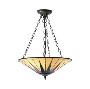 Endon Endon 70754 - Lustr na řetězu DARK STAR 3xE27/60W/230V pr. 49 cm