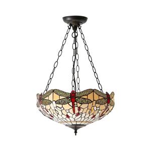 Endon Endon 70759 - Lustr na řetězu DRAGONFLY 3xE27/60W/230V pr. 41 cm