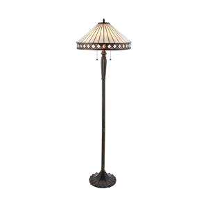 Endon Endon 70936 - Stojací lampa FARGO 2xE27/60W/230V pr. 50 cm