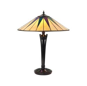 Endon Endon 64045 - Stolní lampa DARK STAR 2xE27/60W/230V pr. 49 cm