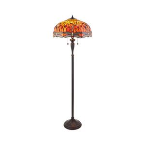 Endon Endon 64070 - Stojací lampa DRAGONFLY 2xE27/60W/230V pr. 50 cm