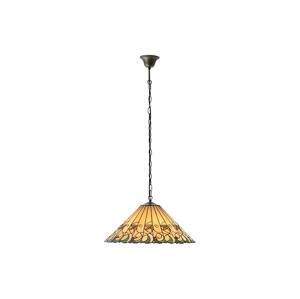 Endon Endon 64194 - Lustr na řetězu JAMELIA 3xE27/60W/230V pr. 50 cm
