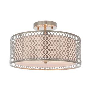 Endon 81966 - Přisazený lustr CORDERO 3xE27/10W/230V matný chrom 81966
