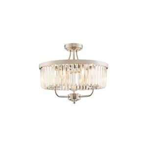 Endon Endon 90264 - Přisazený lustr CHESTERFIELD 3xE14/6W/230V lesklý chrom
