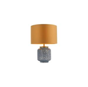 Endon Endon 93067 - Stolní lampa ZINNIA 1xE27/10W/230V modrá/zlatá