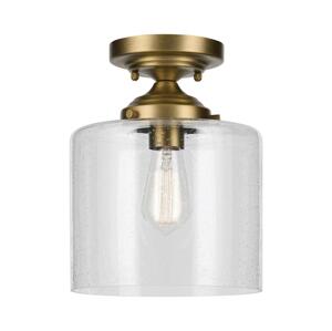 Elstead Kichler KL-WINSLOW-SF-NBR-Strop. svítidlo WINSLOW 1xE27/60W/230V pr.21,6cm mosaz