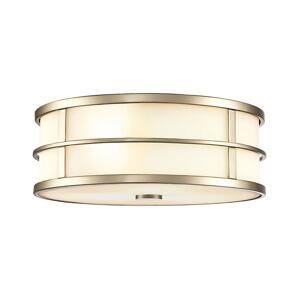 Elstead Feiss FE-FUSION-F-PNBR - Stropní svítidlo FUSION 3xE27/40W/230V pr. 34,3cm zlatá FE-FUSION-F-PNBR