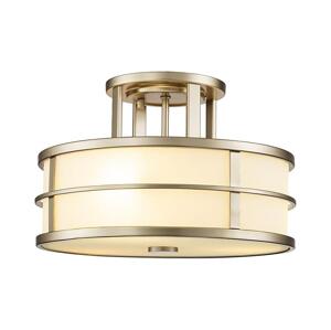 Elstead Feiss FE-FUSION-SF-PNBR - Přisazený lustr FUSION 3xE27/40W/230V