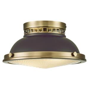 Elstead Hinkley HK-AMELIA-F-M-RB - Stropní svítidlo AMELIA 2xE27/40W/230V černá/bronzová