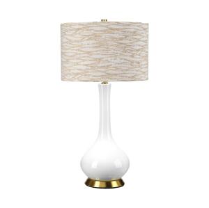 Elstead Elstead MILO-AB-TL-LANT - Stolní lampa MILO 1xE27/60W/230V béžová