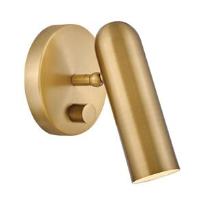 Elstead Hinkley HK-DAX1-HB - LED Stmívat. nástěnné svítidlo DAX LED/9W/230V 3000K zlatá HK-DAX1-HB