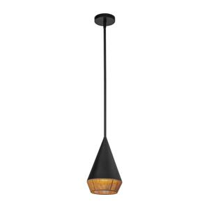 Elstead Alora Mood ALM-DAPHNE-P-S-MB - Lustr na tyči DAPHNE 1xE27/60W/230V pr. 18,1 cm