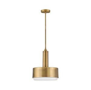 Elstead Hinkley HK-CEDRIC-P-M-BR - Lustr na tyči CEDRIC 2xE27/60W/230V pr. 33 cm mosaz