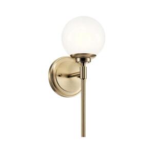 Elstead Kichler KL-BENNO1-CPZ - LED Koupelnové svítidlo BENNO 1xG9/3W/230V IP44 mosaz