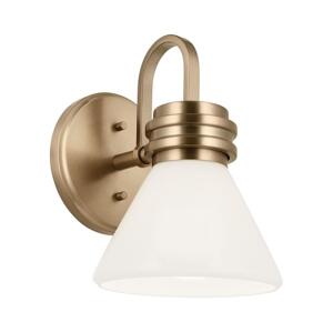 Elstead Kichler KL-FARUM1-CPZ - LED Koupelnová lampa FARUM 1xG9/3W/230V mosaz