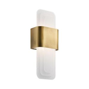 Elstead Kichler KL-SERENE-LED-W-NBR - LED Nástěnné svítidlo SERENE LED/16W/230V mosaz