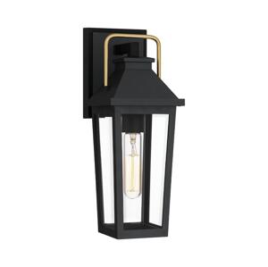 Elstead Quoizel QZ-BUCKLEY-S-MBK -Venkovní nástěnné svítidlo BUCKLEY 1xE27/40W/230V IP44