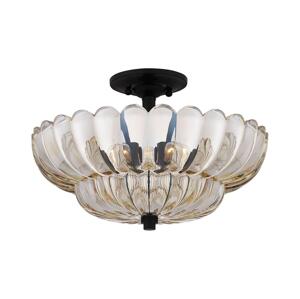 Elstead Quoizel QZ-WHITECAP-SF-M - Stropní svítidlo WHITECAP 4xE14/40W/230V pr. 39,5 cm