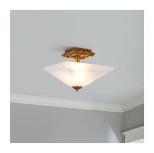 Elstead Flambeau STAR-F-S-DG - Stropní svítidlo STAR 2xE27/40W/230V měděná